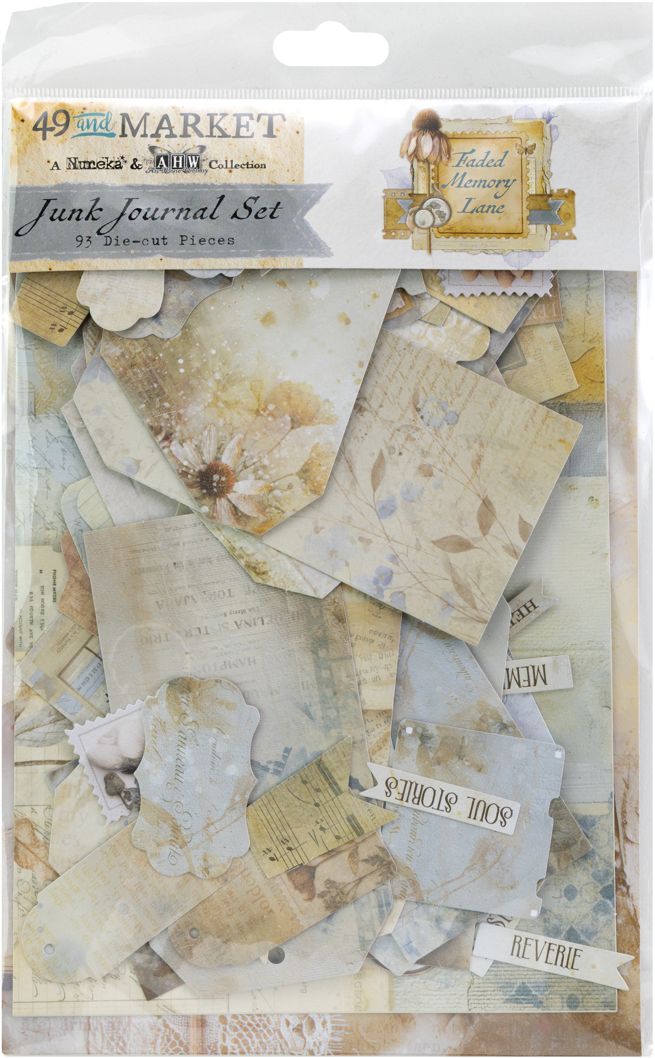 49 and Market - Faded Memory Lane - Junk Journal Set
