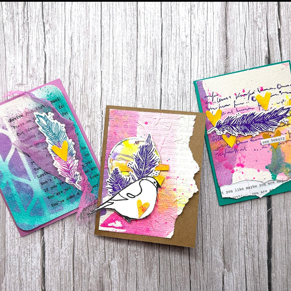 Dina Wakley Media - Cotton Watercolor Card Panels