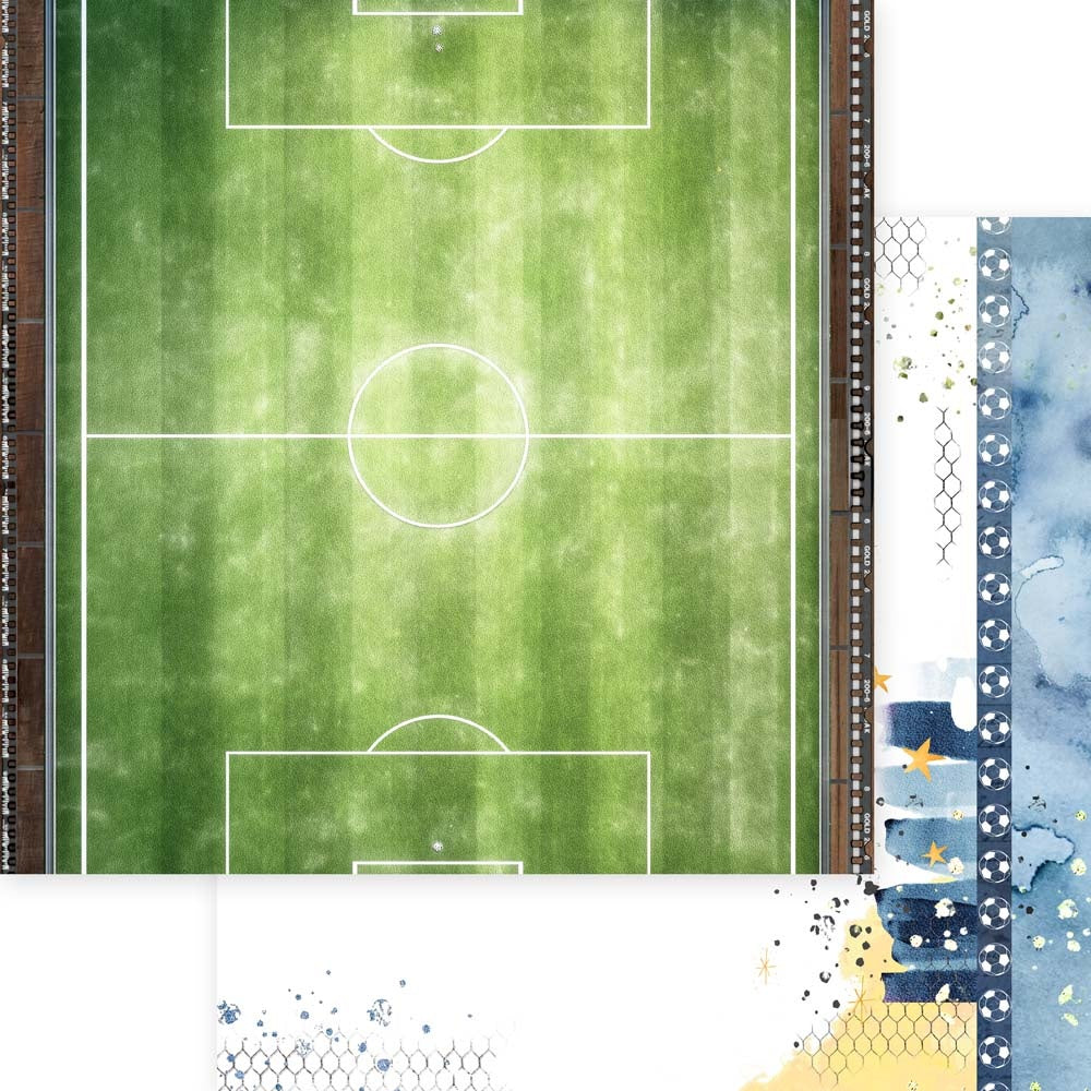 Memory Place - Matchday - Play hard - 12 x 12"