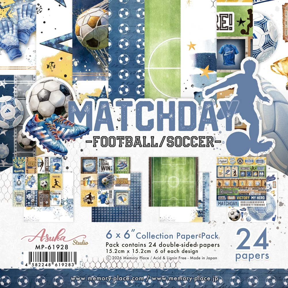 Memory Place - Matchday - Paper Pack - 6 x 6"