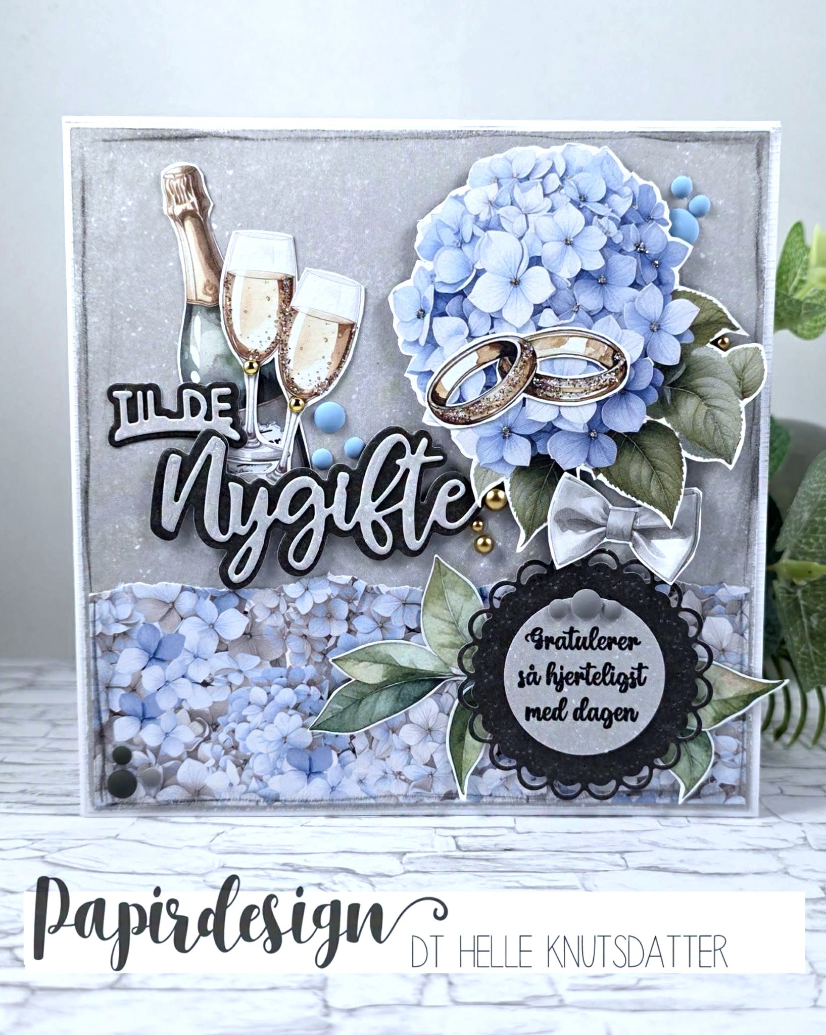 Papirdesign - Dies - Til de nygifte