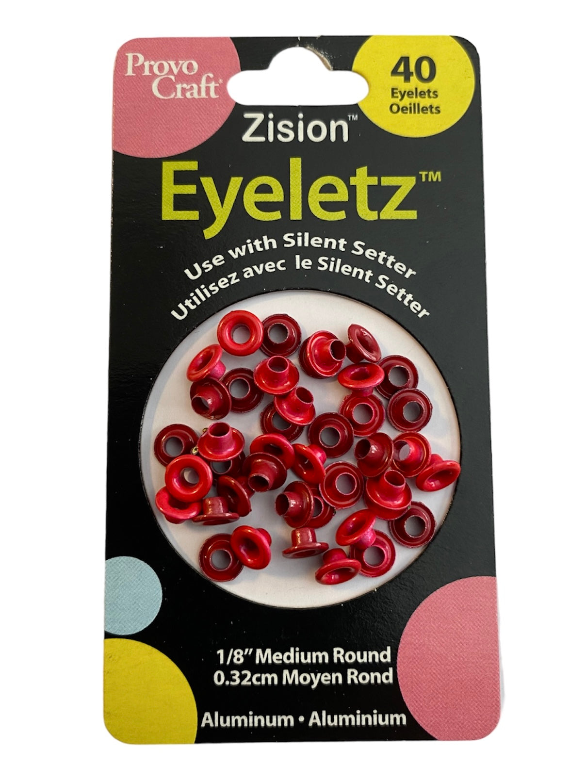 Provocraft - Eyelets - 1/8" - Fruit Punch