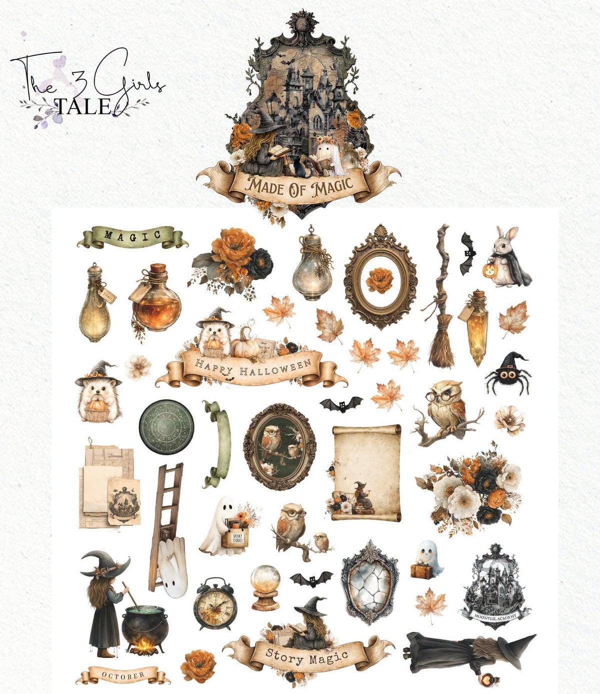 Prima Marketing - Made of Magic - Ephemera