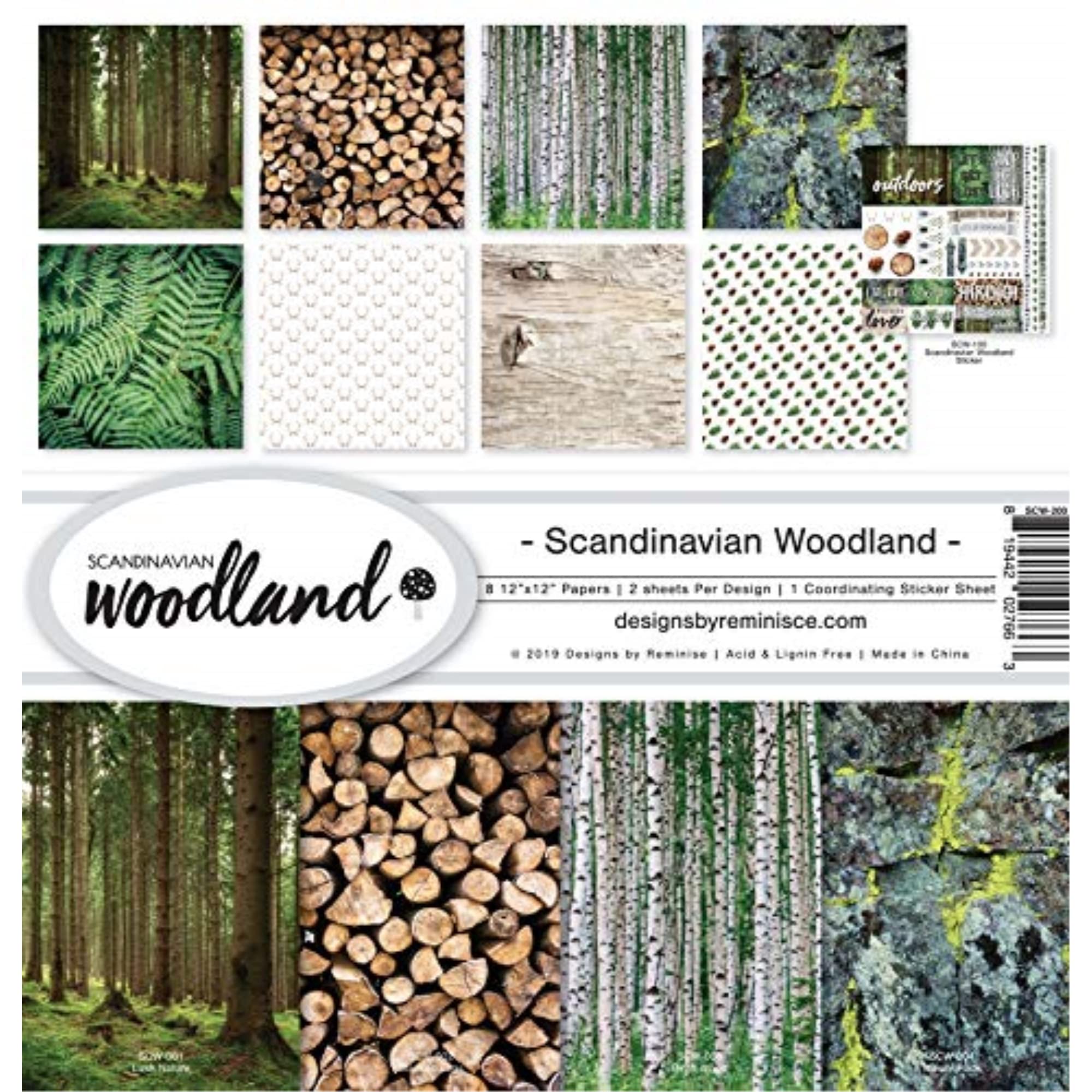 Reminisce - Scandinavian Woodland - Collection Kit  - 12x12"