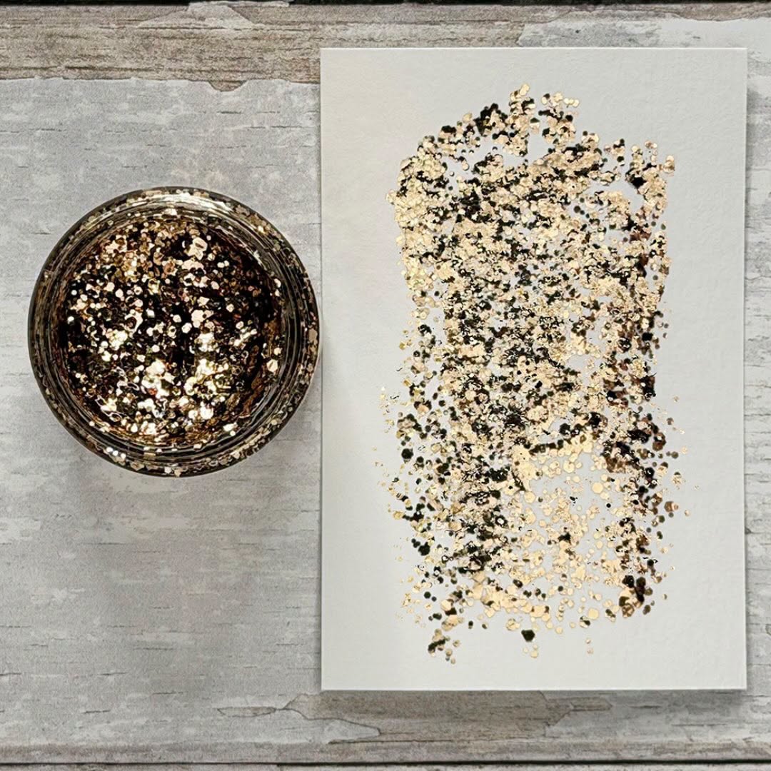 Tim Holtz Distress - Antiqued Liquid Tinsel - Chunky 1oz