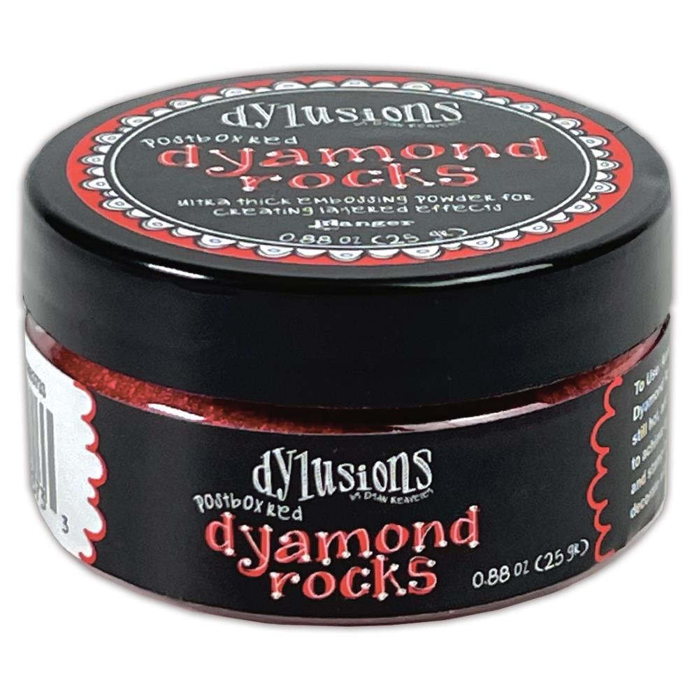 Dylusions - Dyamond Rocks - Postbox Red
