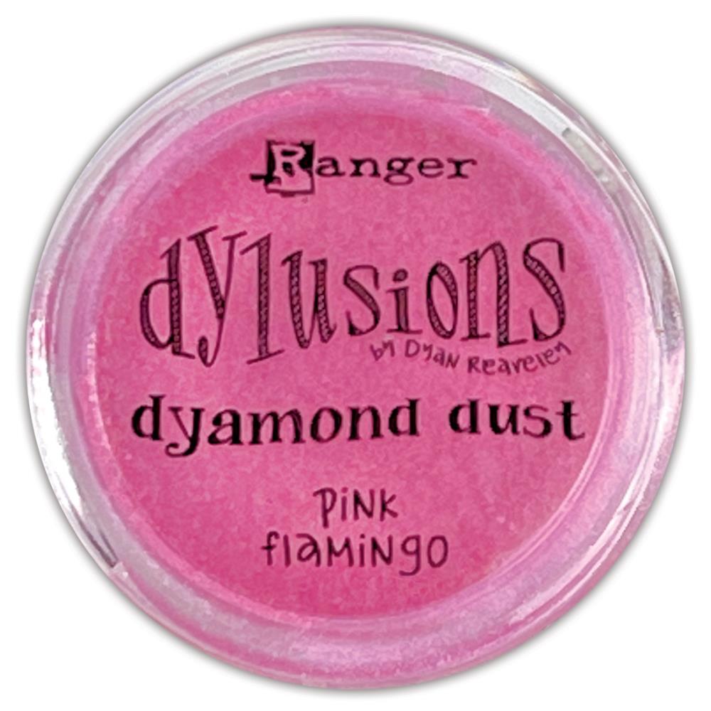 dylusions dymond dust pink flamingo 83832