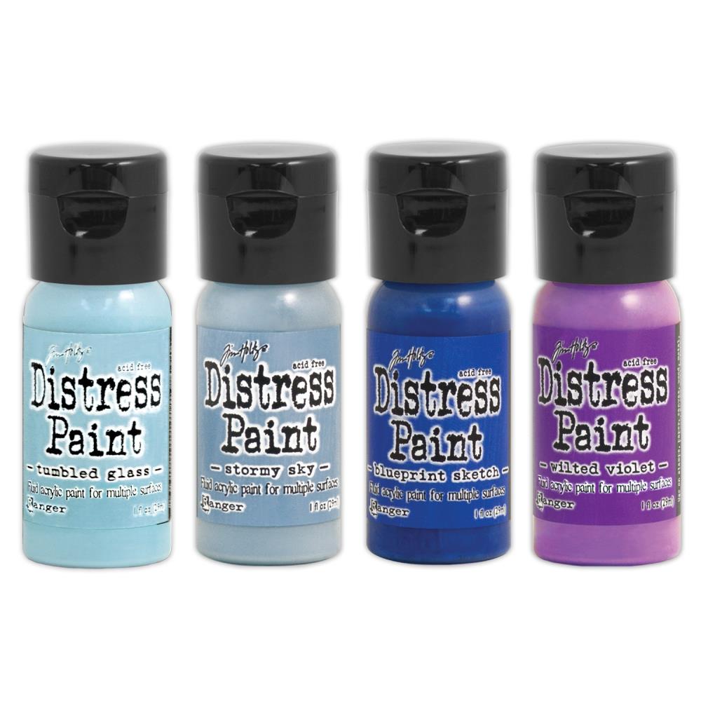 Tim Holtz -  Flip Top -  Distress Paint Kit - 4