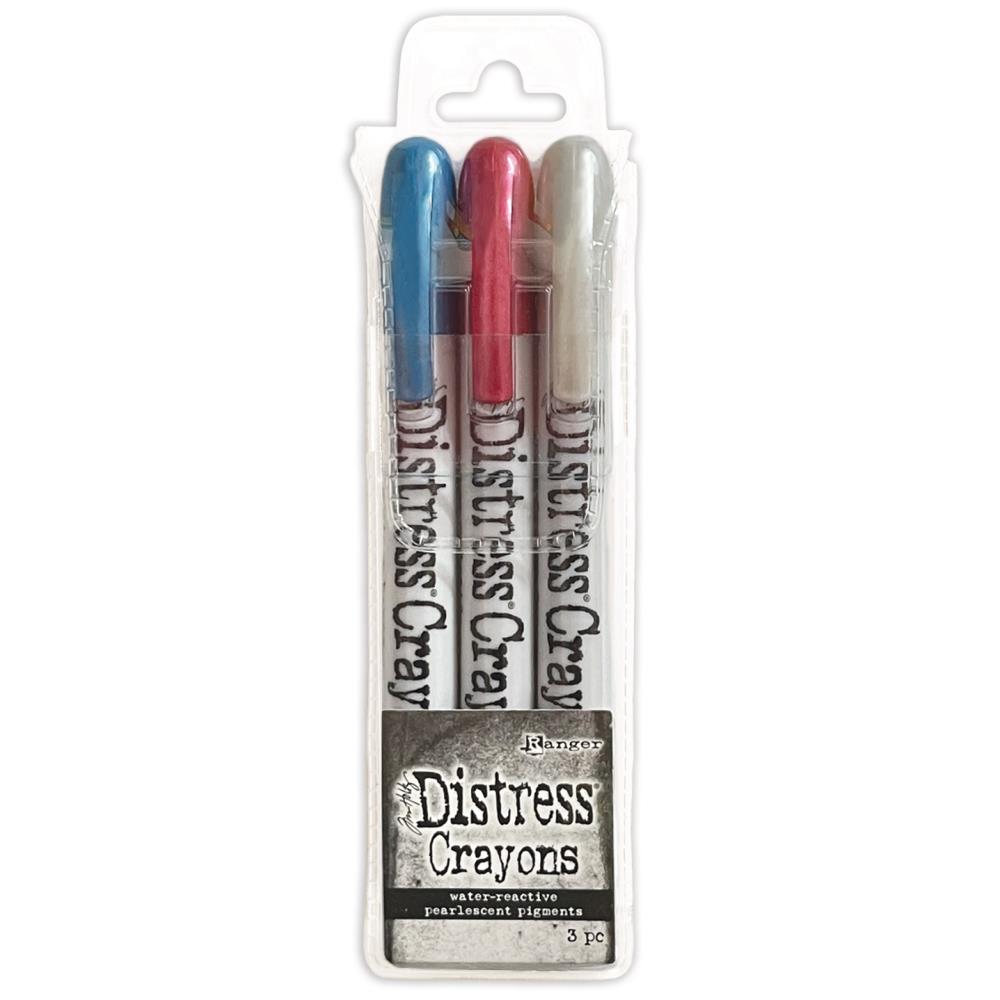 Tim Holtz - Distress Crayon Pearls Set  - Holiday Set #5