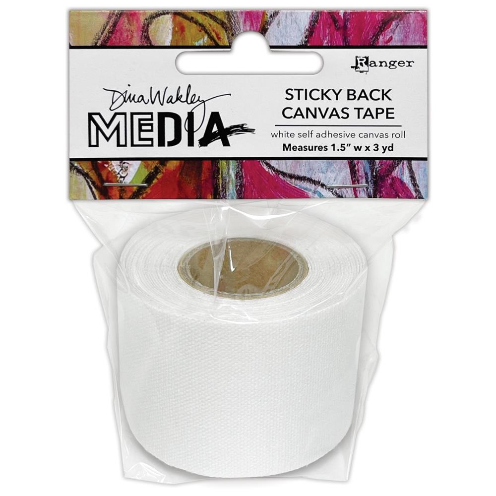 Dina Wakley Media - Sticky Back Canvas Tape - 1"