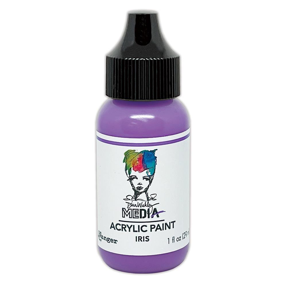 Ranger - Dina Wakley Media Paints - Iris - 1oz