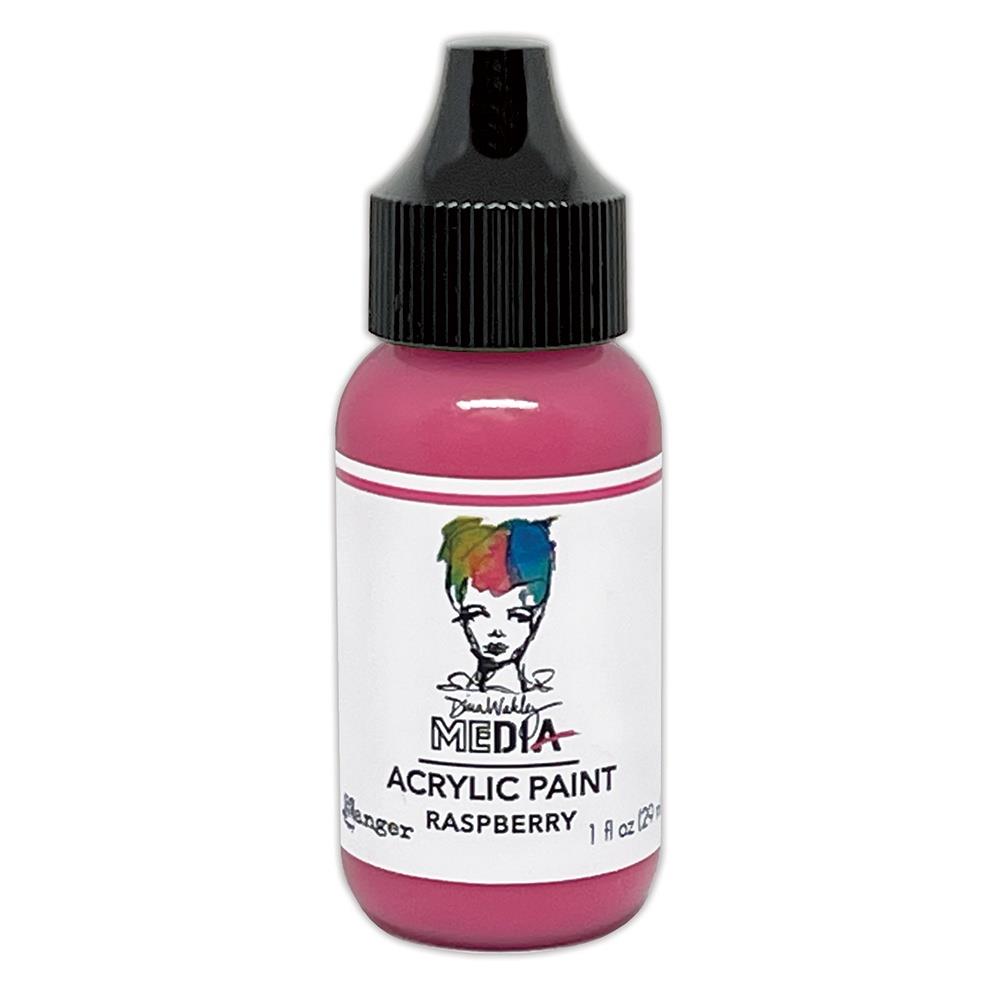 Ranger - Dina Wakley Media Paints - Raspberry - 1oz