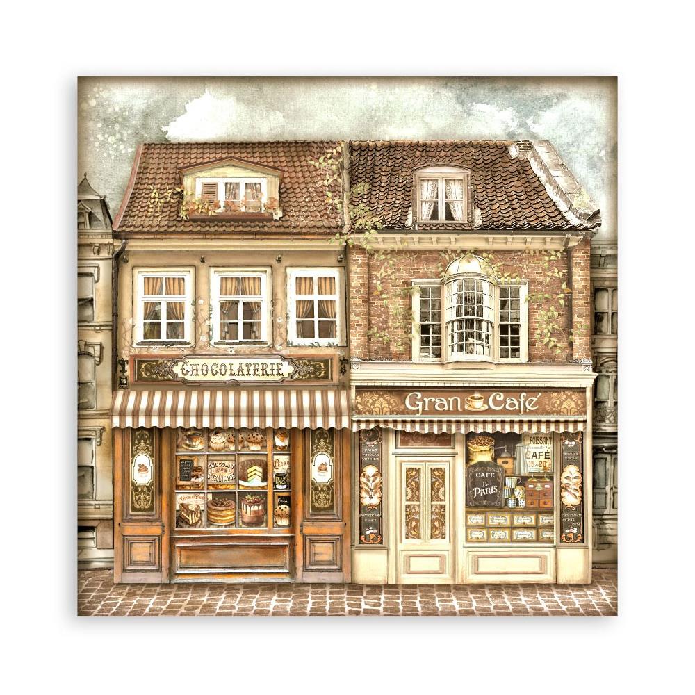 Stamperia  - Coffee and chocolate - Paper Pad    8 x 8" (22ark)