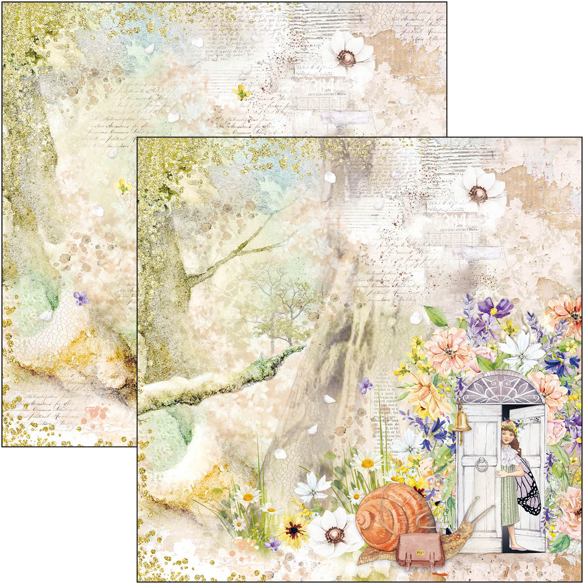 Ciao Bella - Enchanted Land - Paper Pad  - 8 x 8"