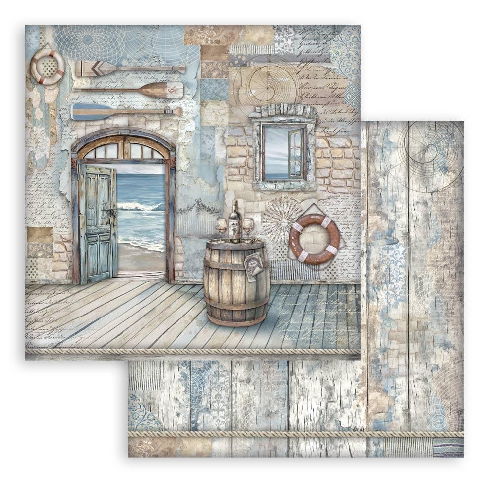 Stamperia  - Silent Sea - Paper Pad 12 x 12" (10ark)
