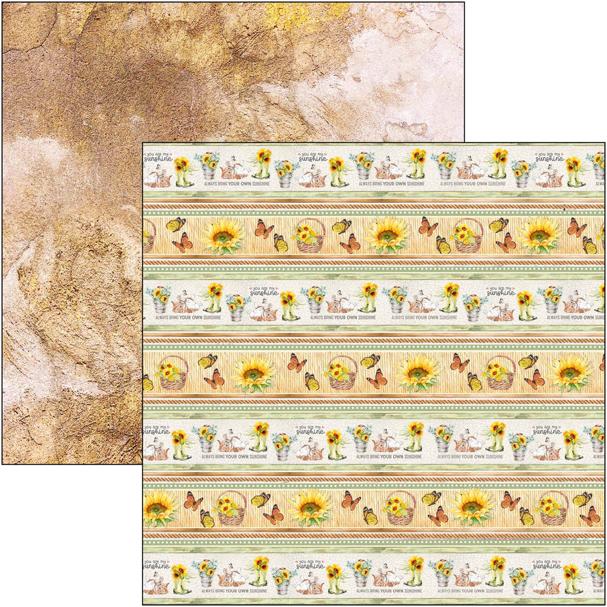Ciao Bella - Farmhouse Garden - Paper Pad  - 8 x 8"