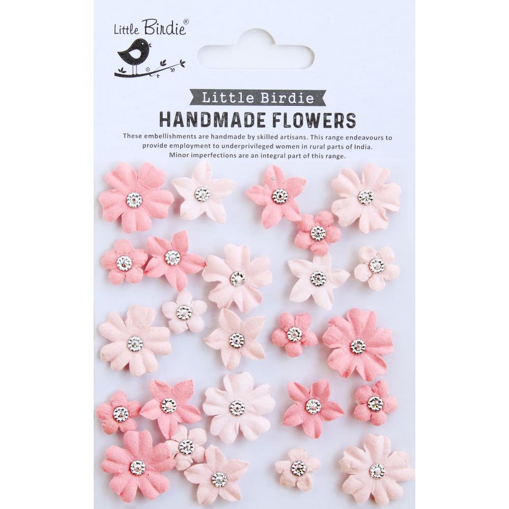 Little Birdie - Karoline paper flowers - Pink Passion