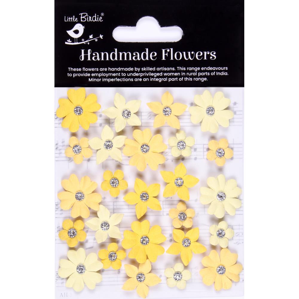 Little Birdie - Karoline paper flowers - Sunshine