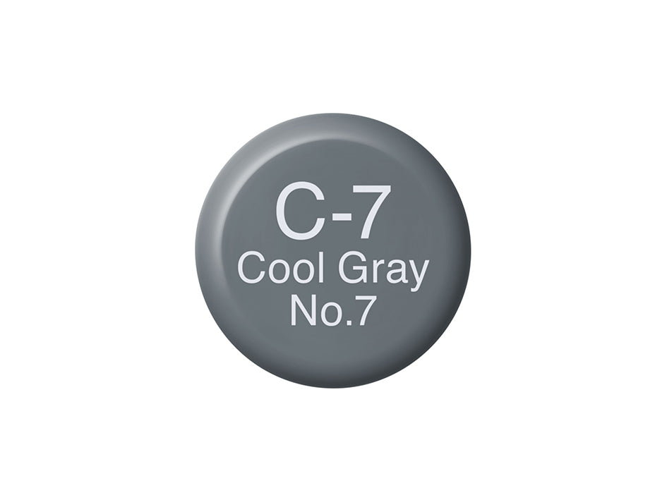 Copic Various Ink - Cool Grey - C7 - Refill - 12 ml