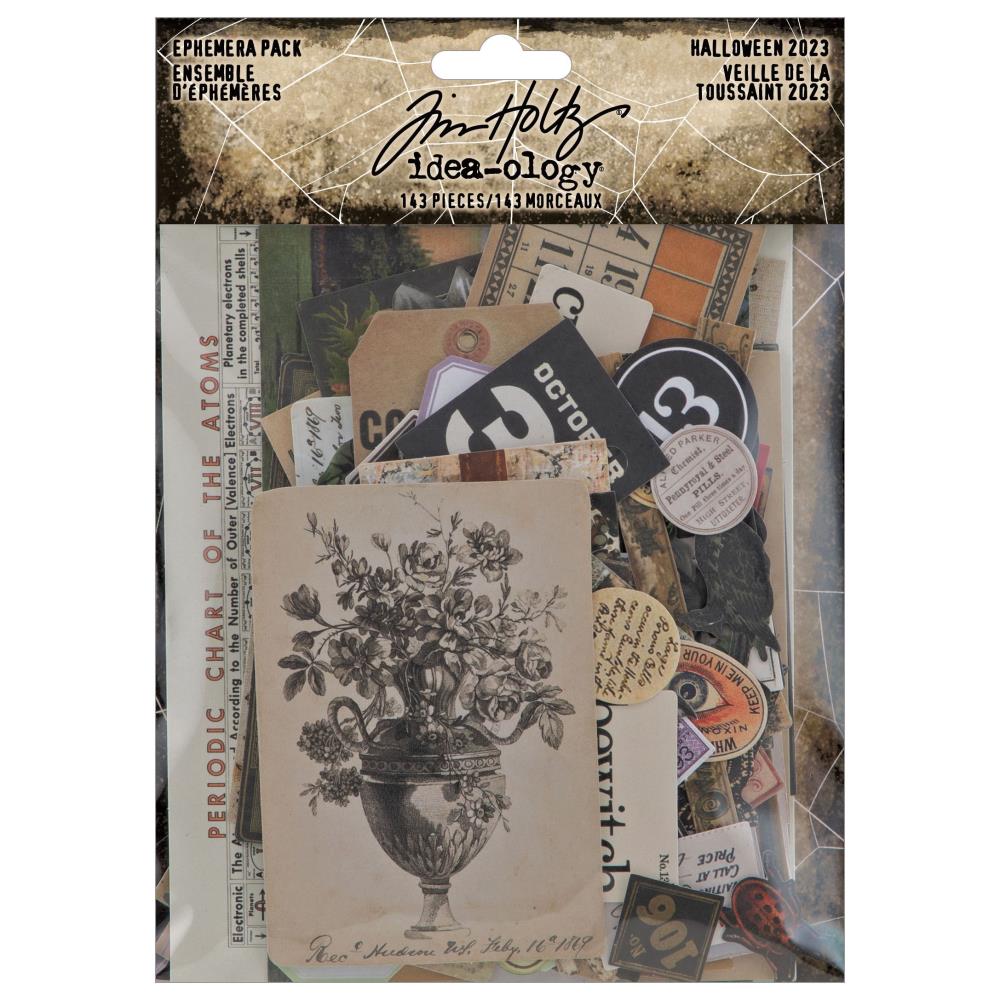 Tim Holtz - Idea-ology Halloween 2023 - Ephemera Pack