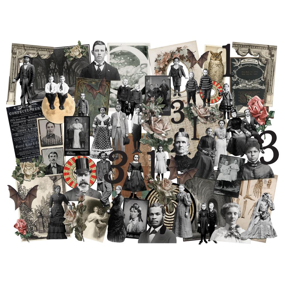 Tim Holtz - Idea-ology Halloween 2023 - Layers & Paper dolls