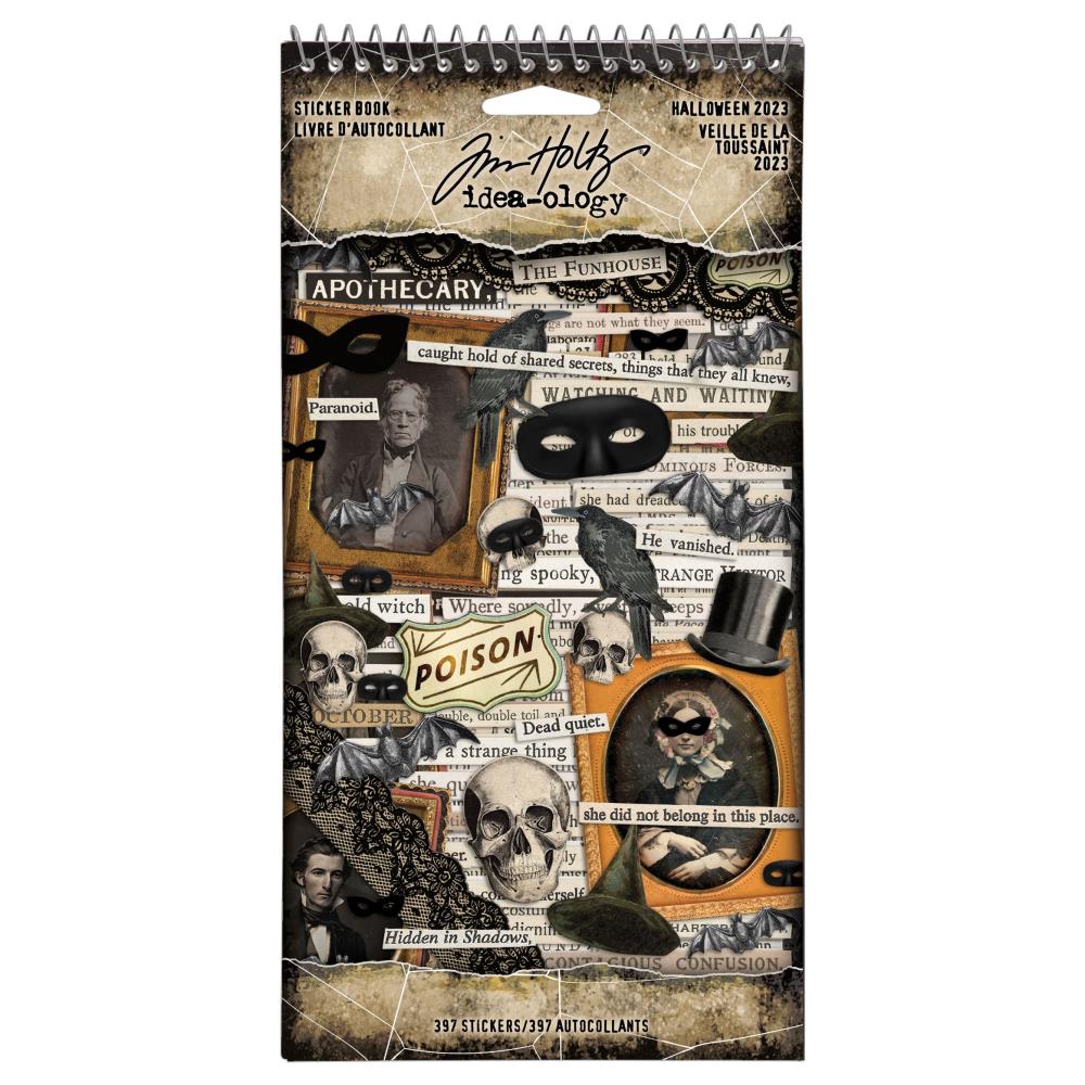 Tim Holtz - Idea-ology Halloween 2023 - Stickerbook