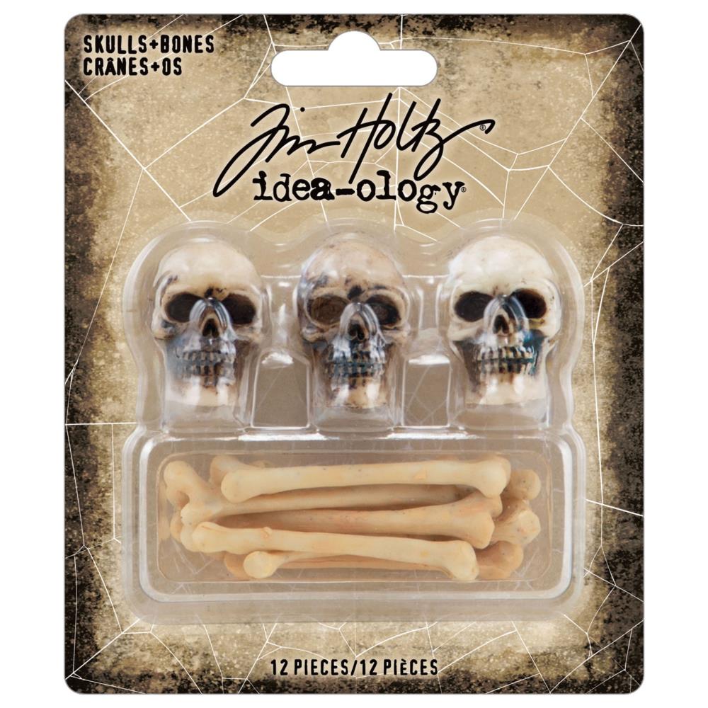 Tim Holtz - Idea-Ology - Halloween 2023 - Skulls & Bones