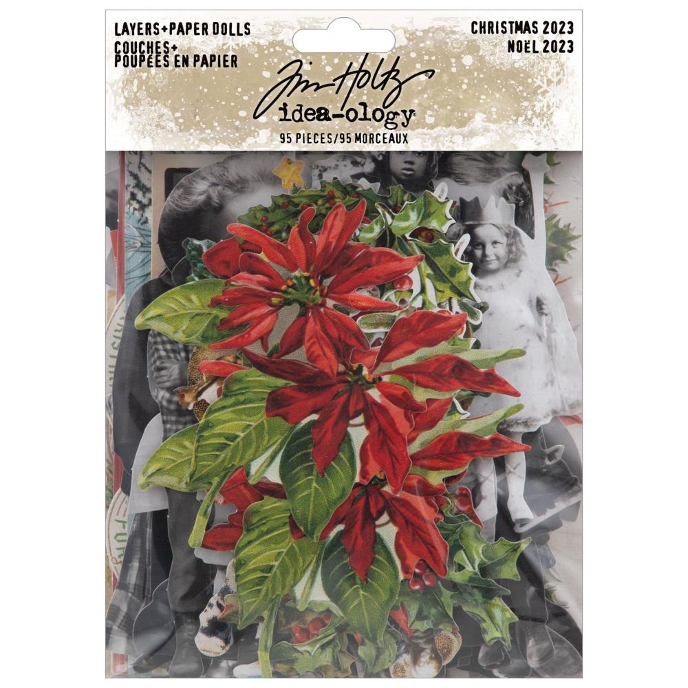 Tim Holtz - Idea-ology Christmas 2023 - Layers & Paper dolls