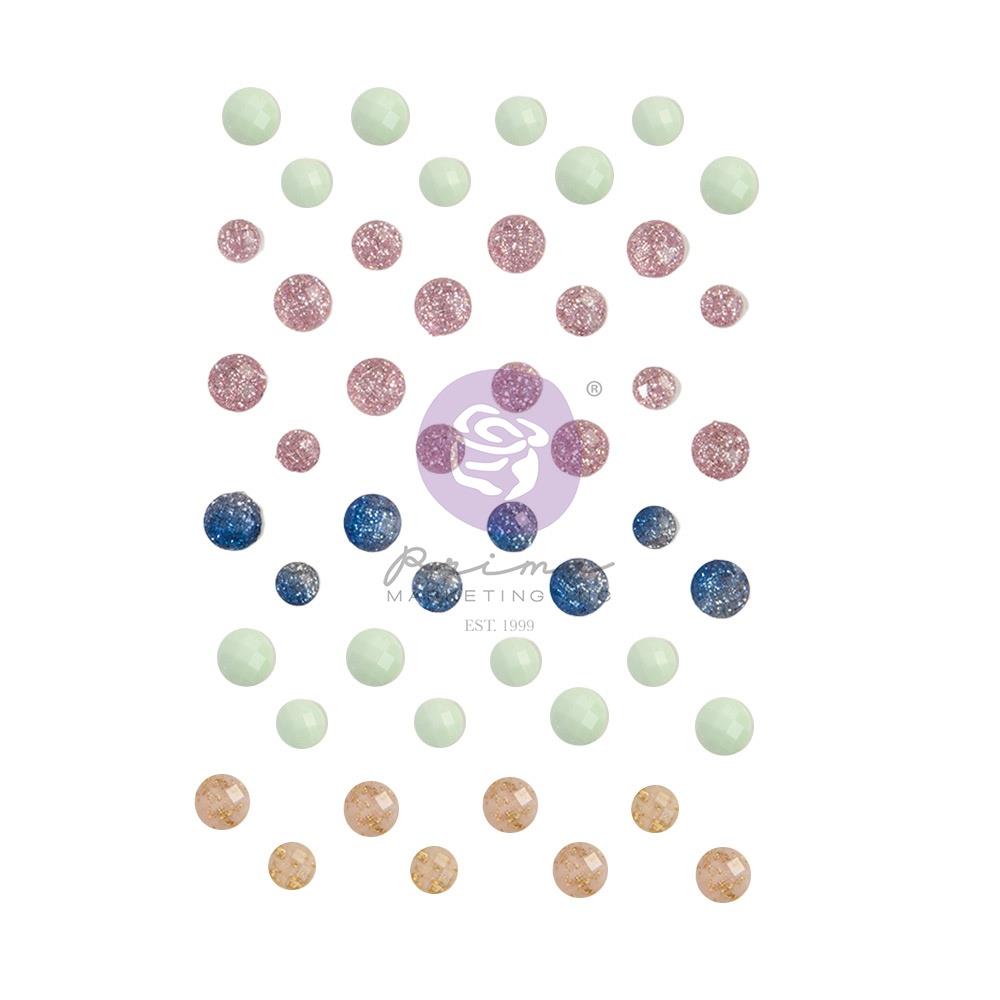 Prima - French Blue - Assorted Dots