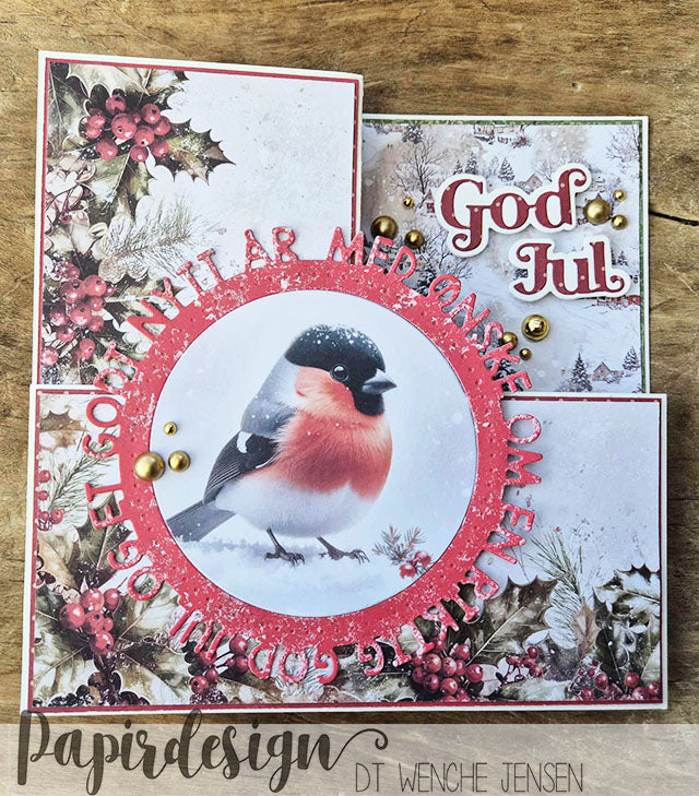 Papirdesign - Motivark - Juledyr