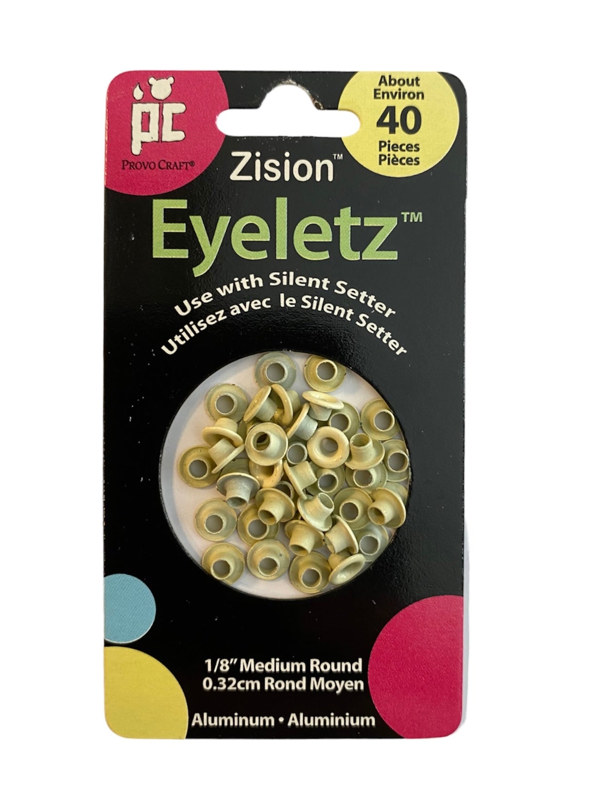 Provocraft - Eyelets - 1/8" - Cream Soda