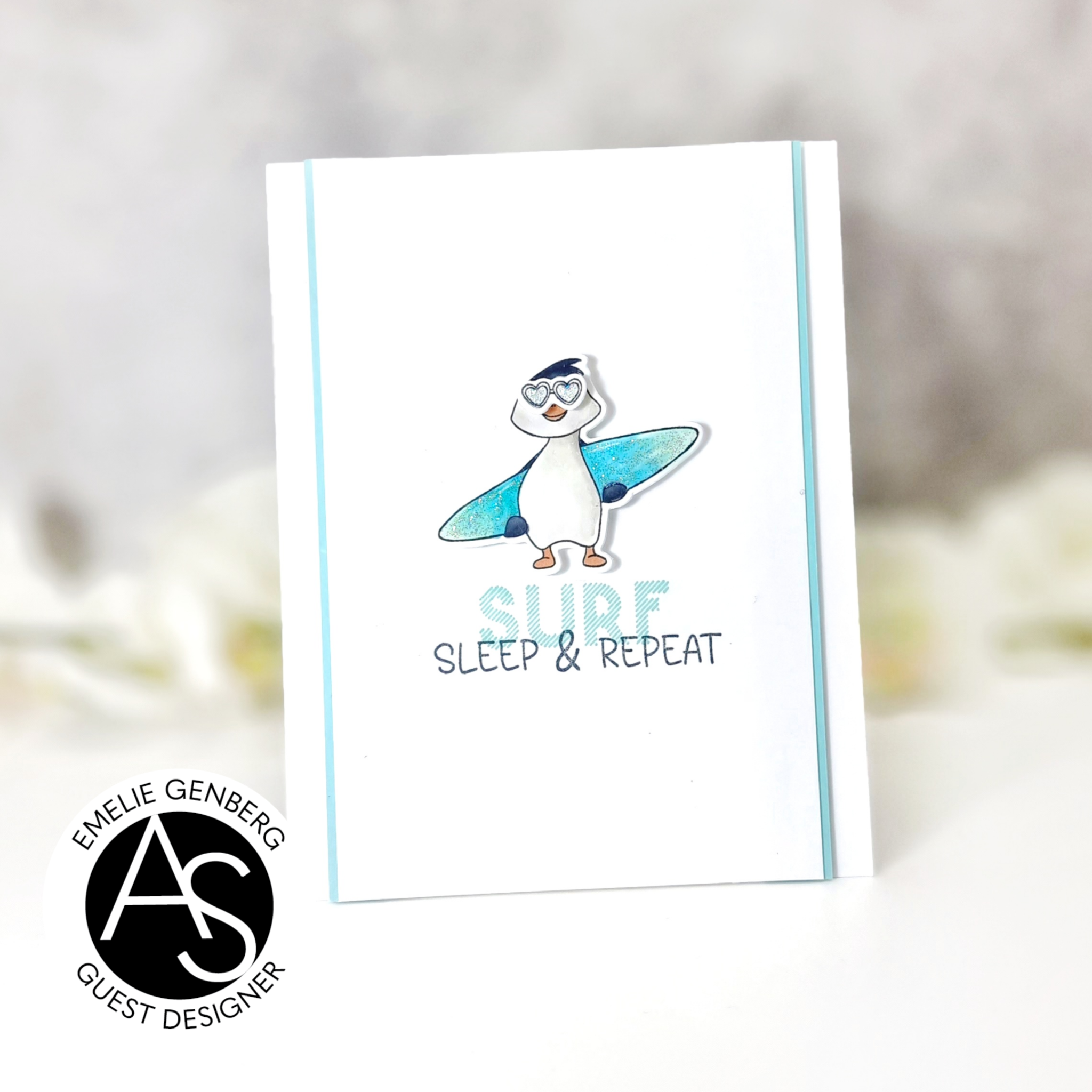 Alex Syberia Designs - Clear stamp set - Pengu-tastic Holiday - A6