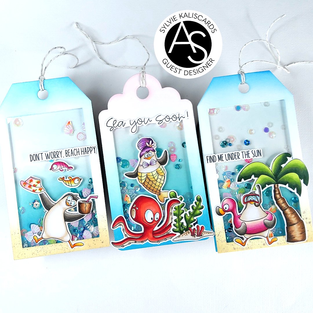 Alex Syberia Designs - Clear stamp set - Sunkissed Memories - A6