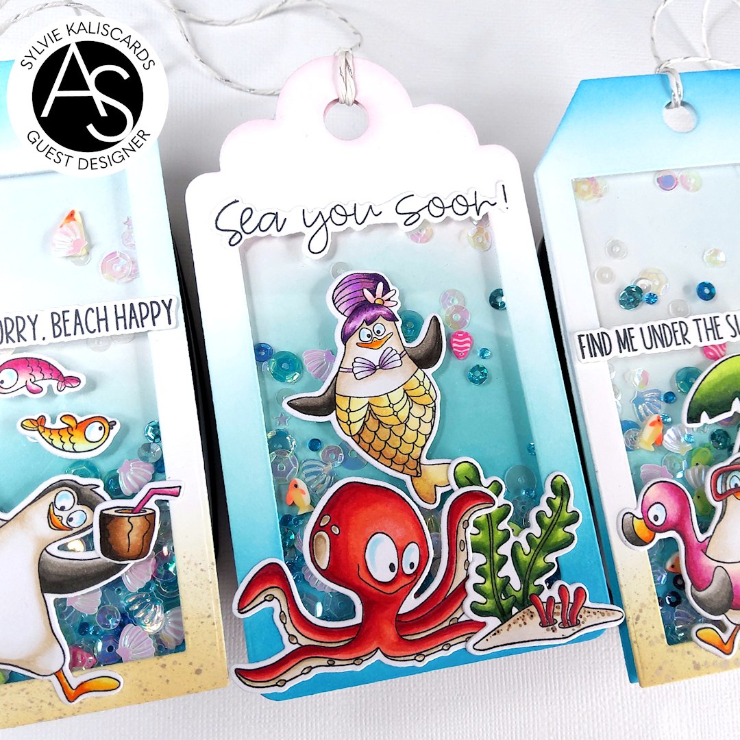 Alex Syberia Designs - Clear stamp set - Underwater Wonders - A6