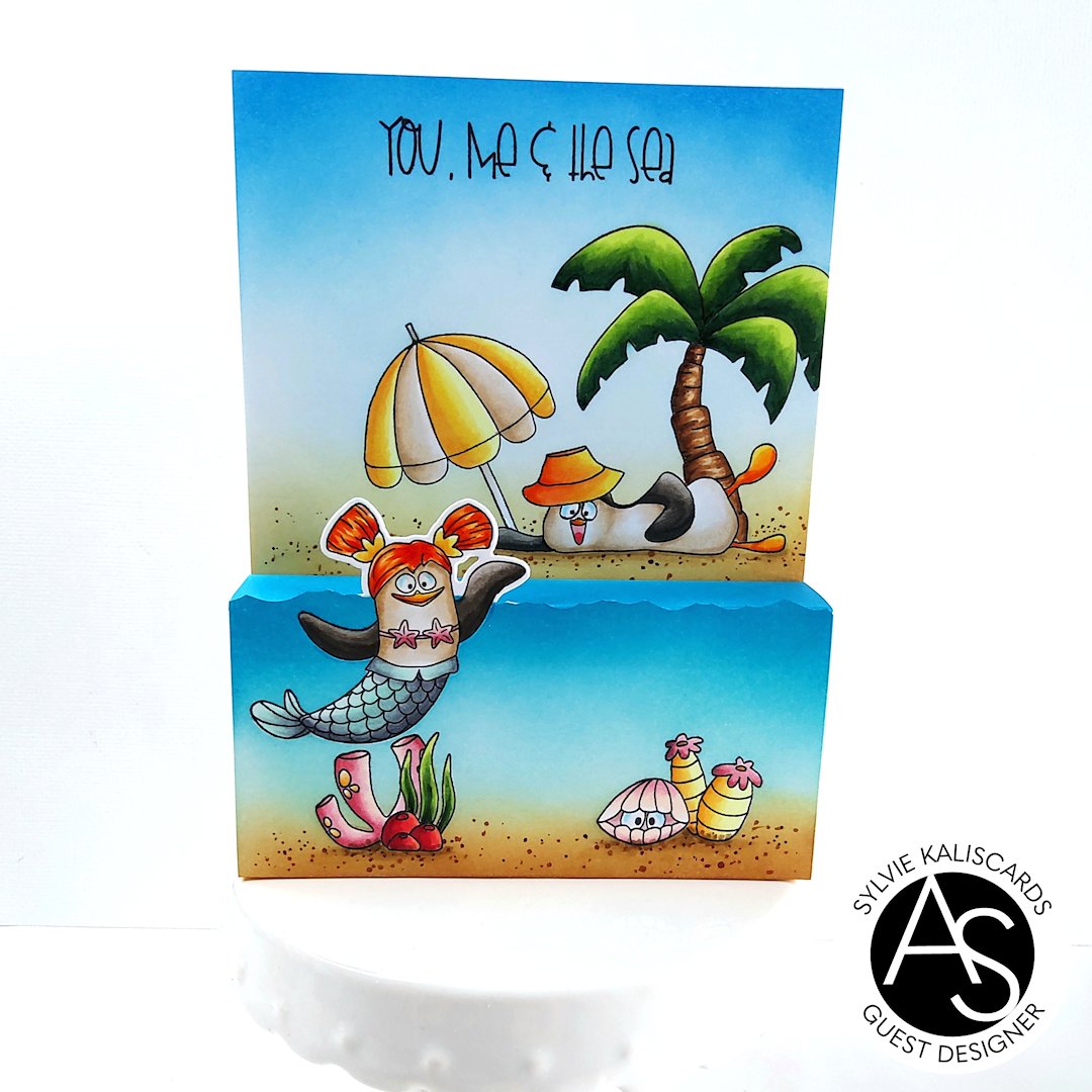 Alex Syberia Designs - Clear stamp set - Underwater Wonders - A6