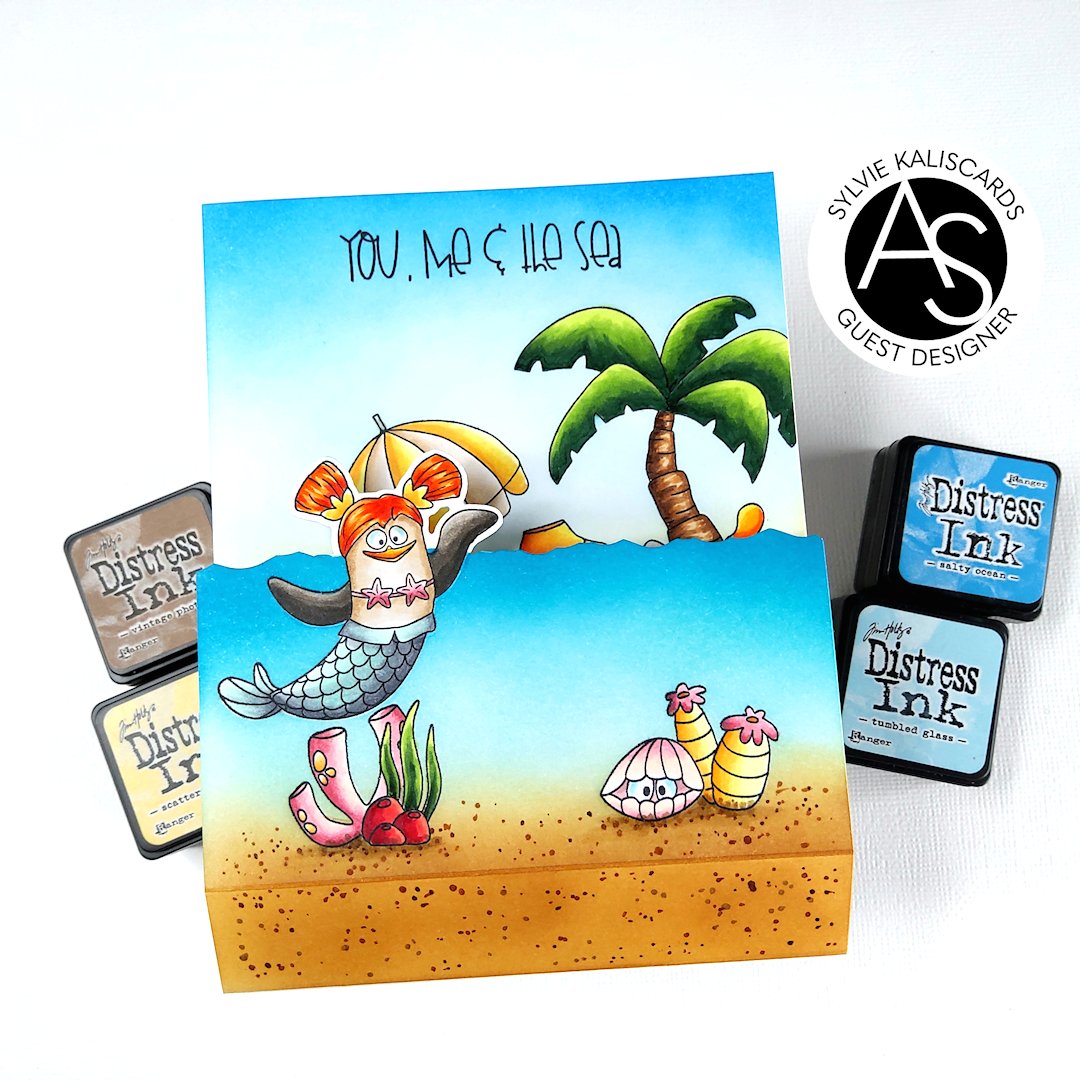 Alex Syberia Designs - Clear stamp set - Underwater Wonders - A6