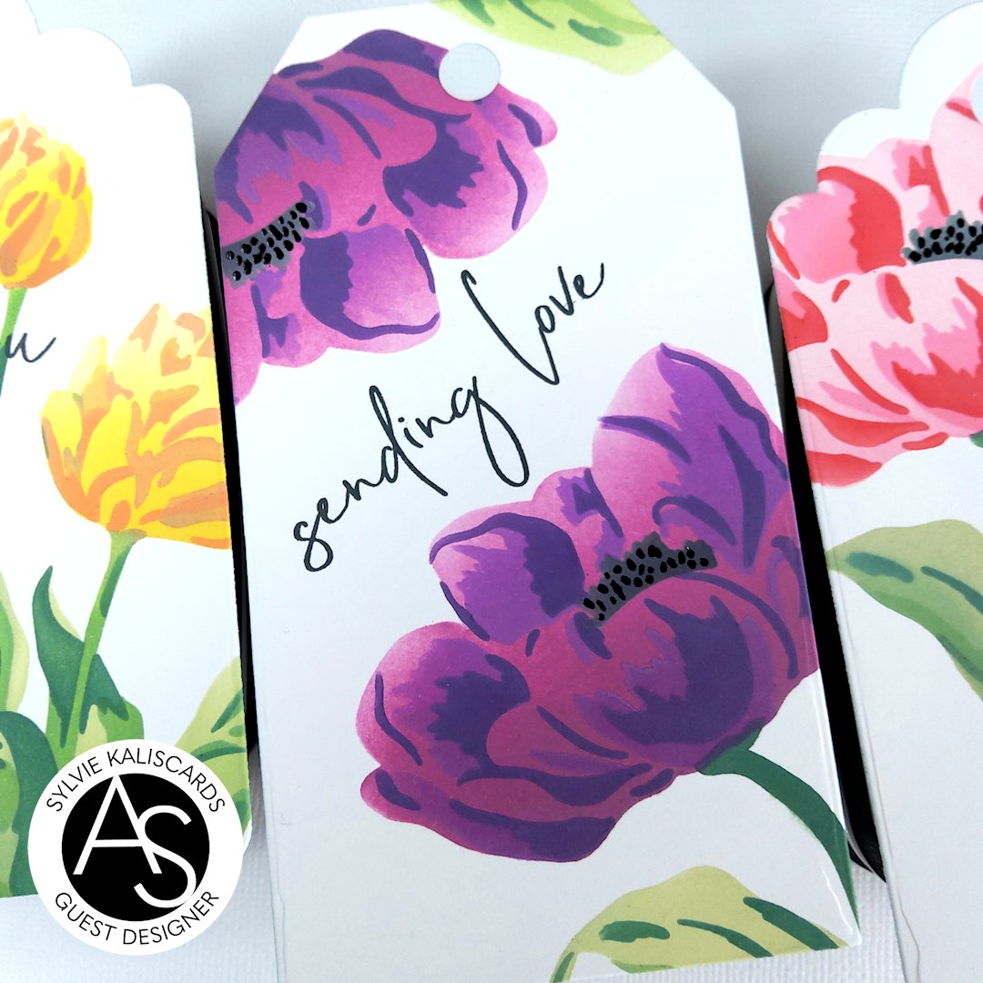 Alex Syberia - Layering Stencil Set - Tulip Treasure