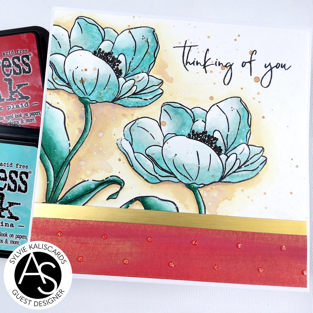 Alex Syberia - Layering Stencil Set - Tulip Treasure