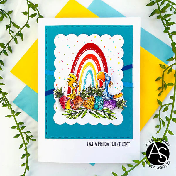 Alex Syberia Designs - Dies - Nested Scallop Frame Die Set