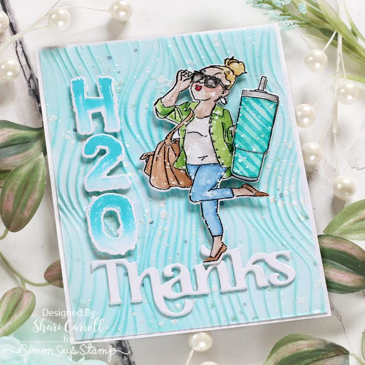 Art Impression - Hydrated - Clear Stamp & Die Set