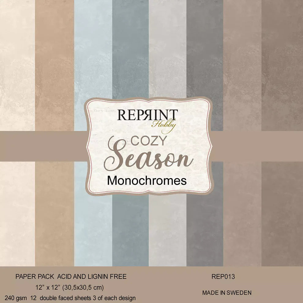 Reprint - Paperpack - Cozy Season - Monochromes