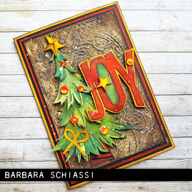Sizzix -Tim Holtz  -  Embossing Folder - 3D - Woodgrain