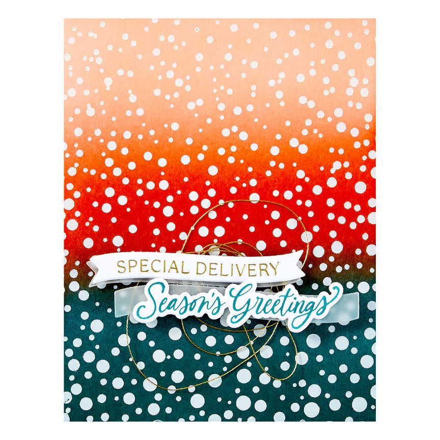 Spelbinders - BetterPress plate - Sprinkled Confetti