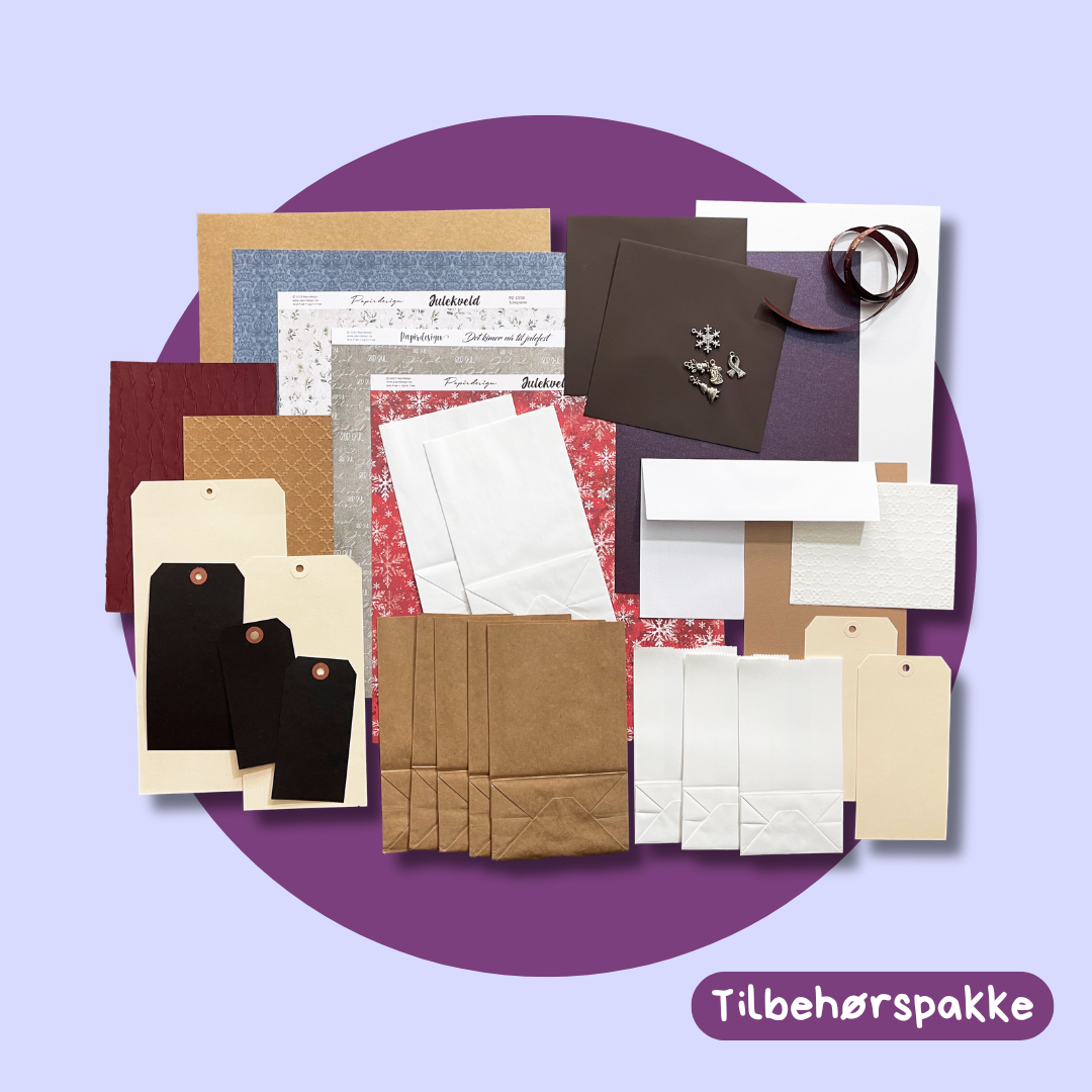 Bikuben Hobby - Klippeark A4 Bundle - 24 stk + Tilbehørspakke