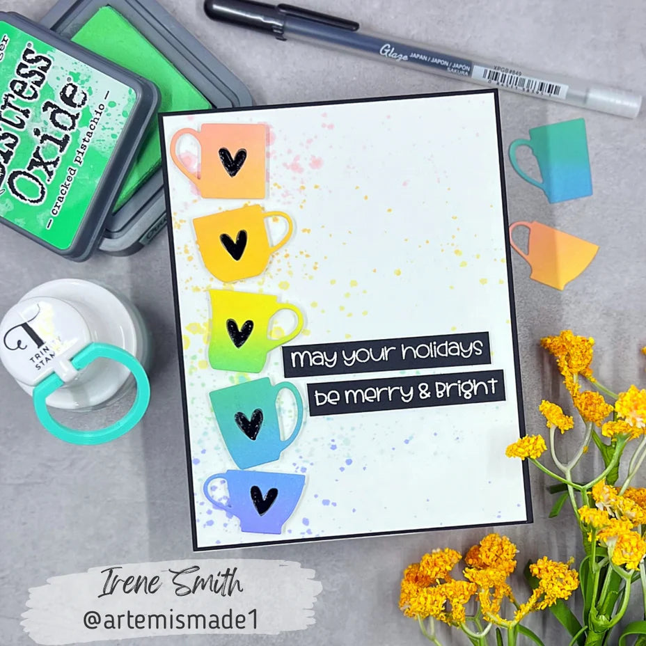 Trinity stamps - Dies - Tiny Mugs