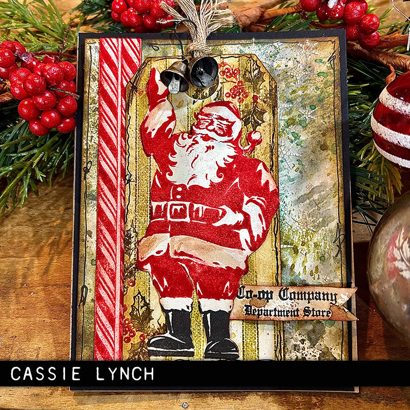 Tim Holtz Collection - Cling Stamps - Jolly Holiday