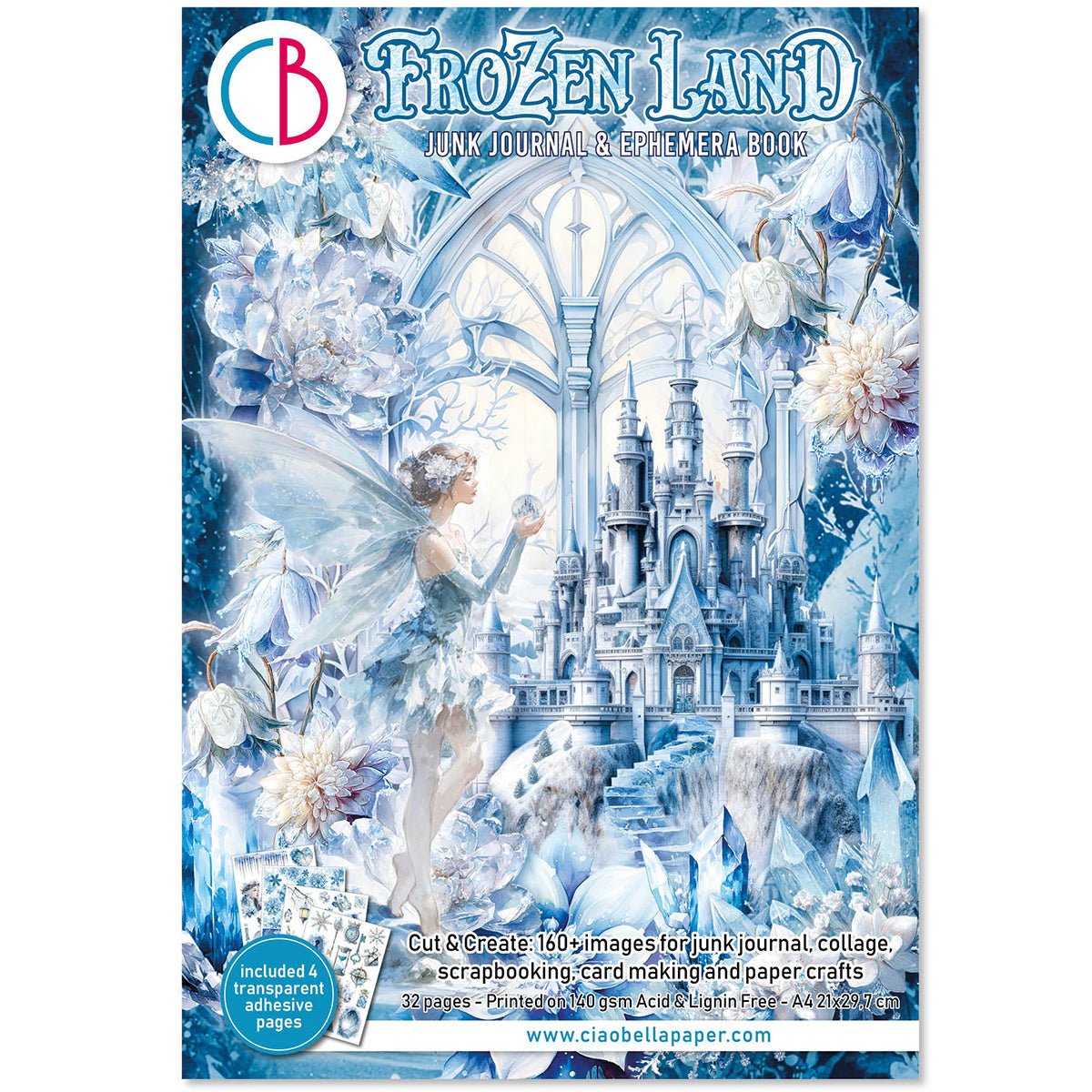 Ciao Bella - Junk Journal & Ephemera Book - Frozen Land