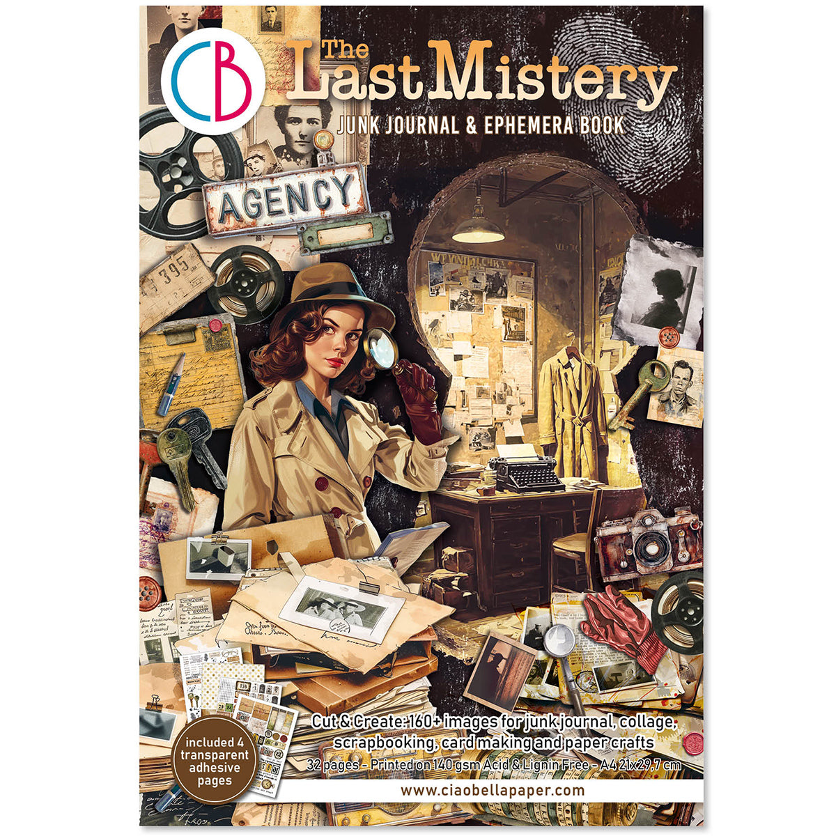 Ciao Bella - Junk Journal & Ephemera Book - The Last Mystery