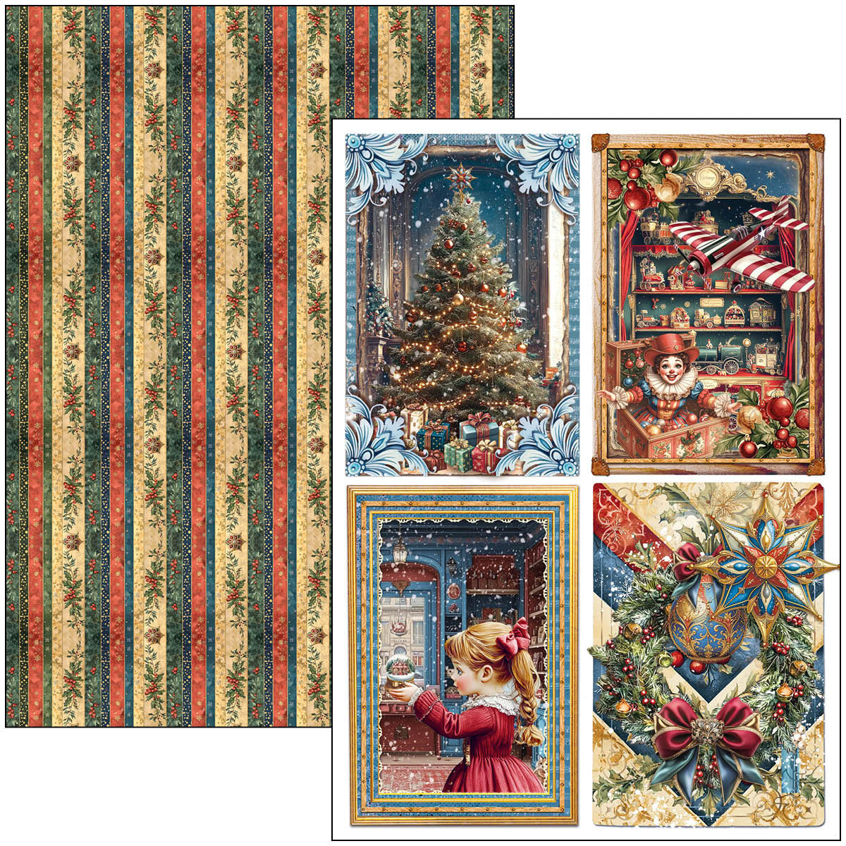 Ciao Bella - Toy Shop - Paper Pack   (9 ark) A4