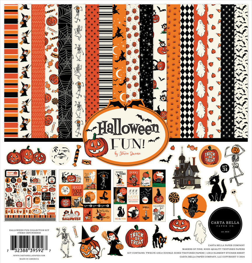 Carta Bella - Halloween Fun -  Collection Kit -  12x12"